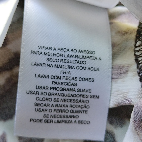 Anne Klein animal print relax fit pants size S - Picture 16 of 16